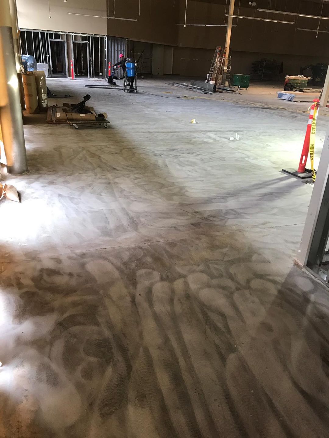 feedback for concrete floor grinder from Canada contractor
