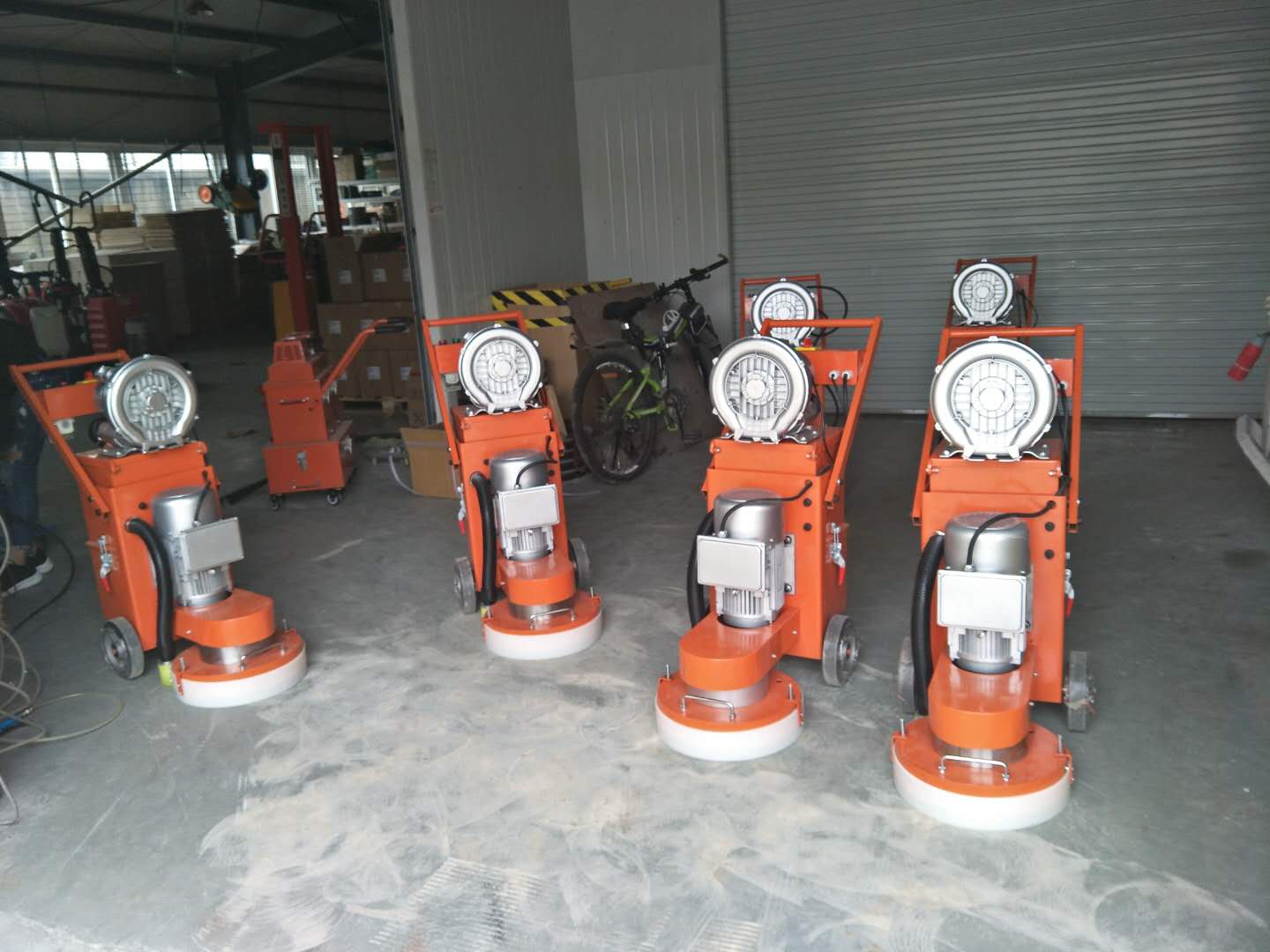 220V concrete grinder with vacuum for export