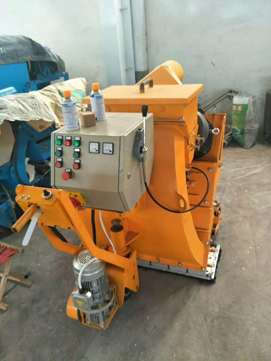 road shot blasting machine PB850 for customer