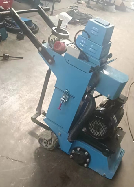 concrete scarifier with vacuum cleaner