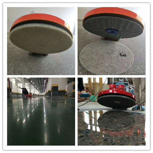 high speed concrete floor polishing machine
