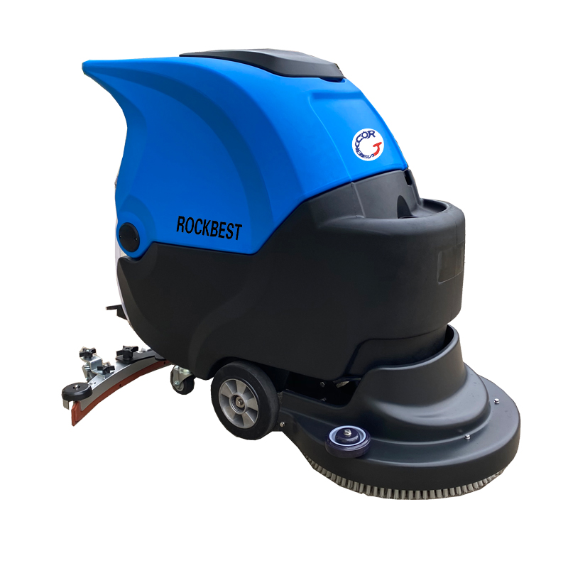 walk behind floor scrubber machine