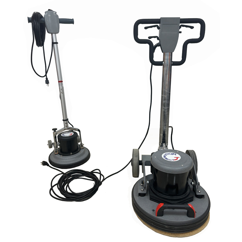 Orbital floor buffing machine