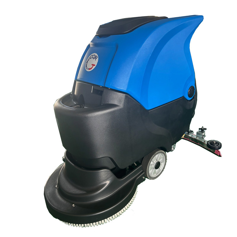 walk behind floor scrubber machine